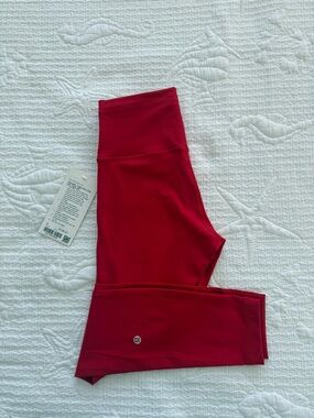Lululemon Wunder Train No Line HR Tight Leggings 25” Size 6